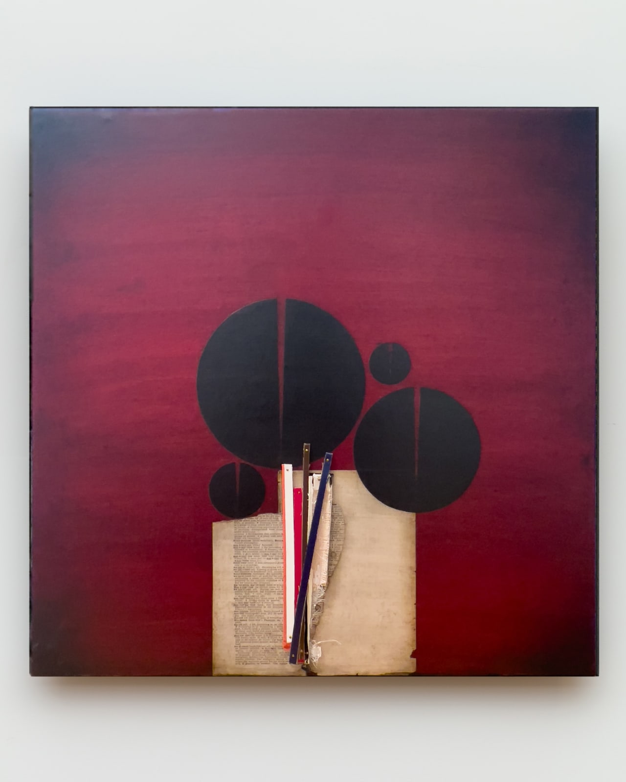 Emilio Lobato, Les Tulipes Noir y Rojo III , 2005