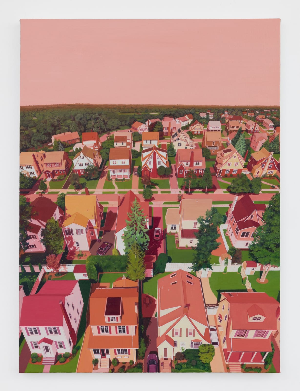 Jessica Rohrer, Red Landscape, 2024