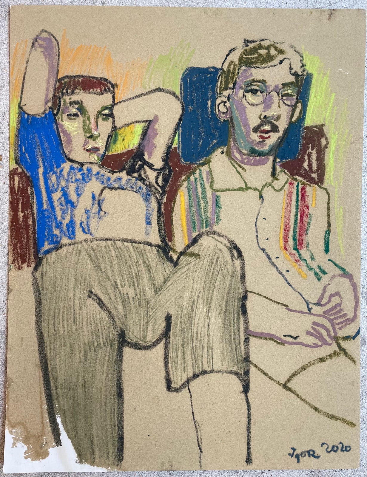 Igor Moritz, Juliette and Arthur , 2020
