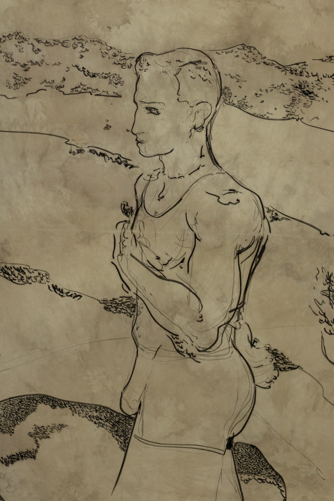 Malik Thomas Jalil Kydd, Sacred Lonely Soldier, Undressed, 2025