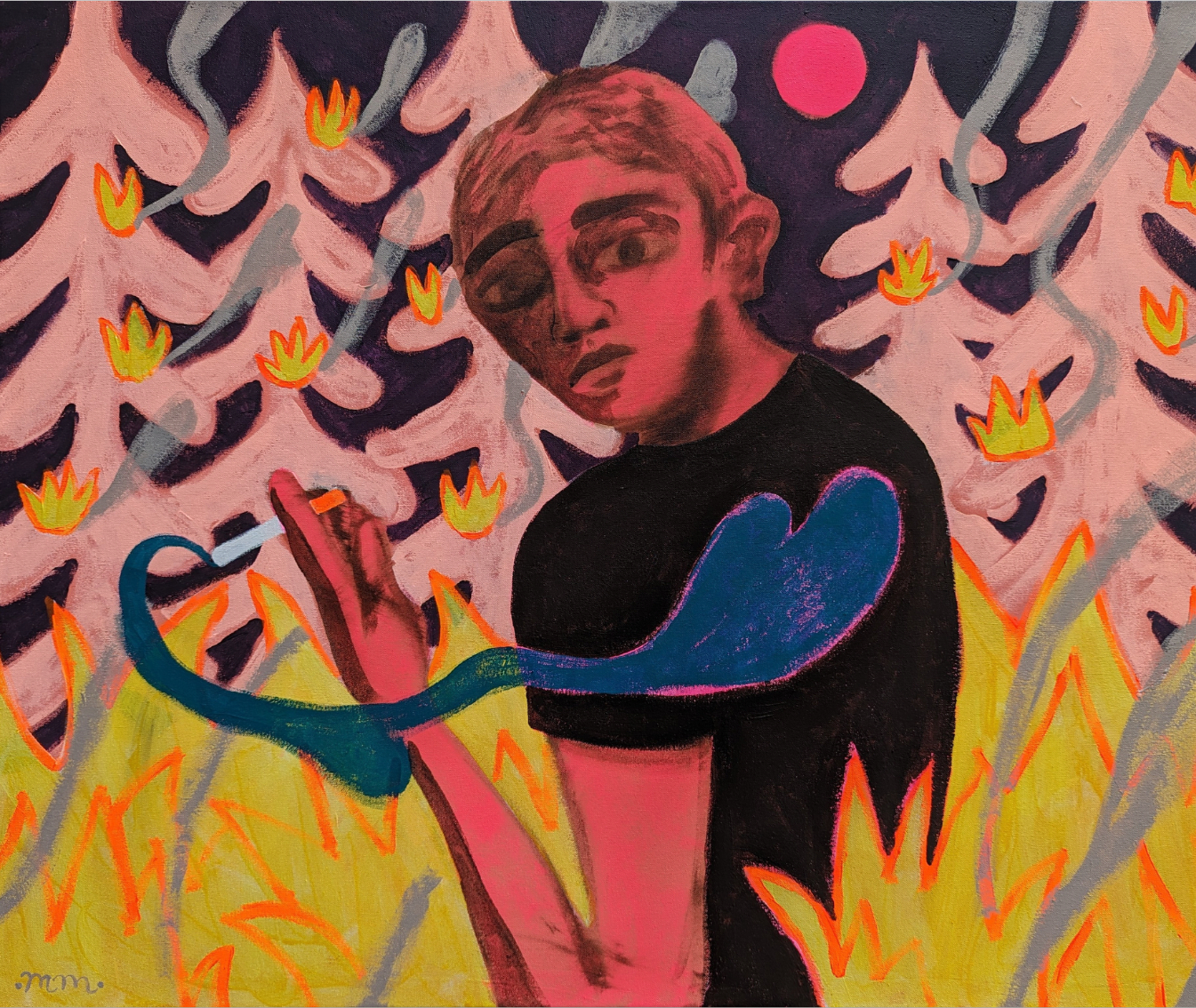 Matt Macken, Pink Moon, 2023