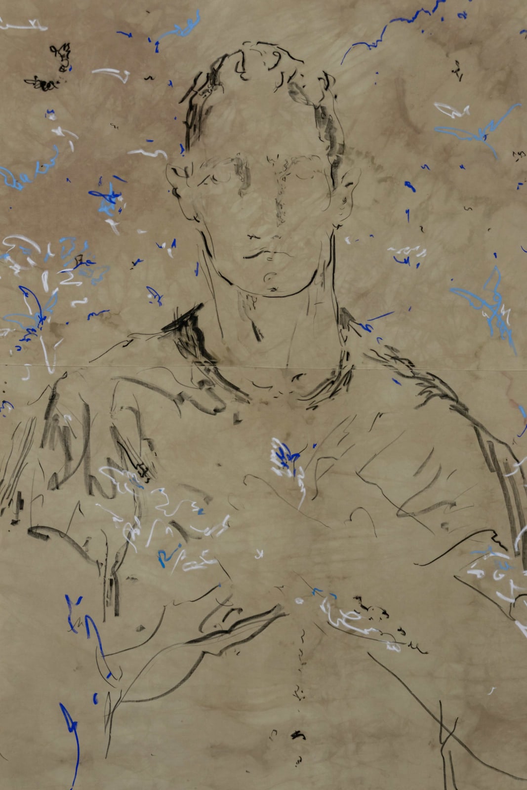 Malik Thomas Jalil Kydd, Man With Plucked Flower, 2025