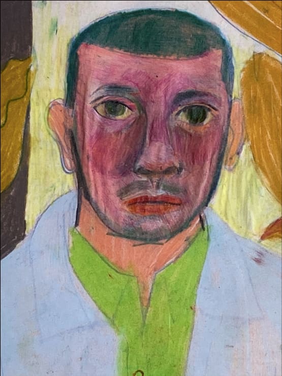 Igor Moritz, Self Portrait, 2019