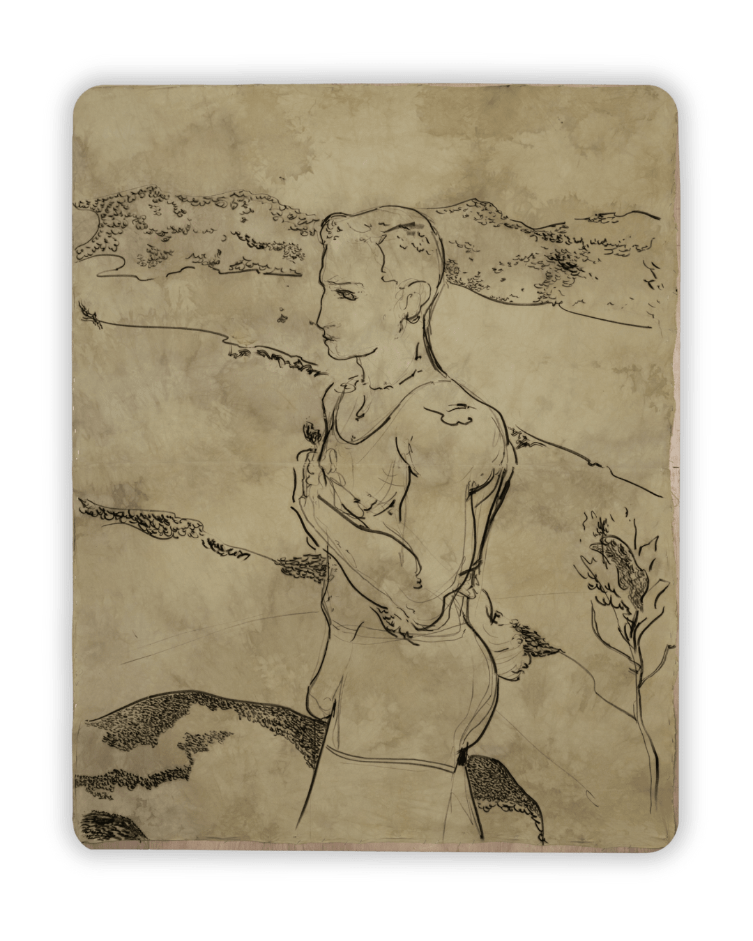 Malik Thomas Jalil Kydd, Sacred Lonely Soldier, Undressed, 2025