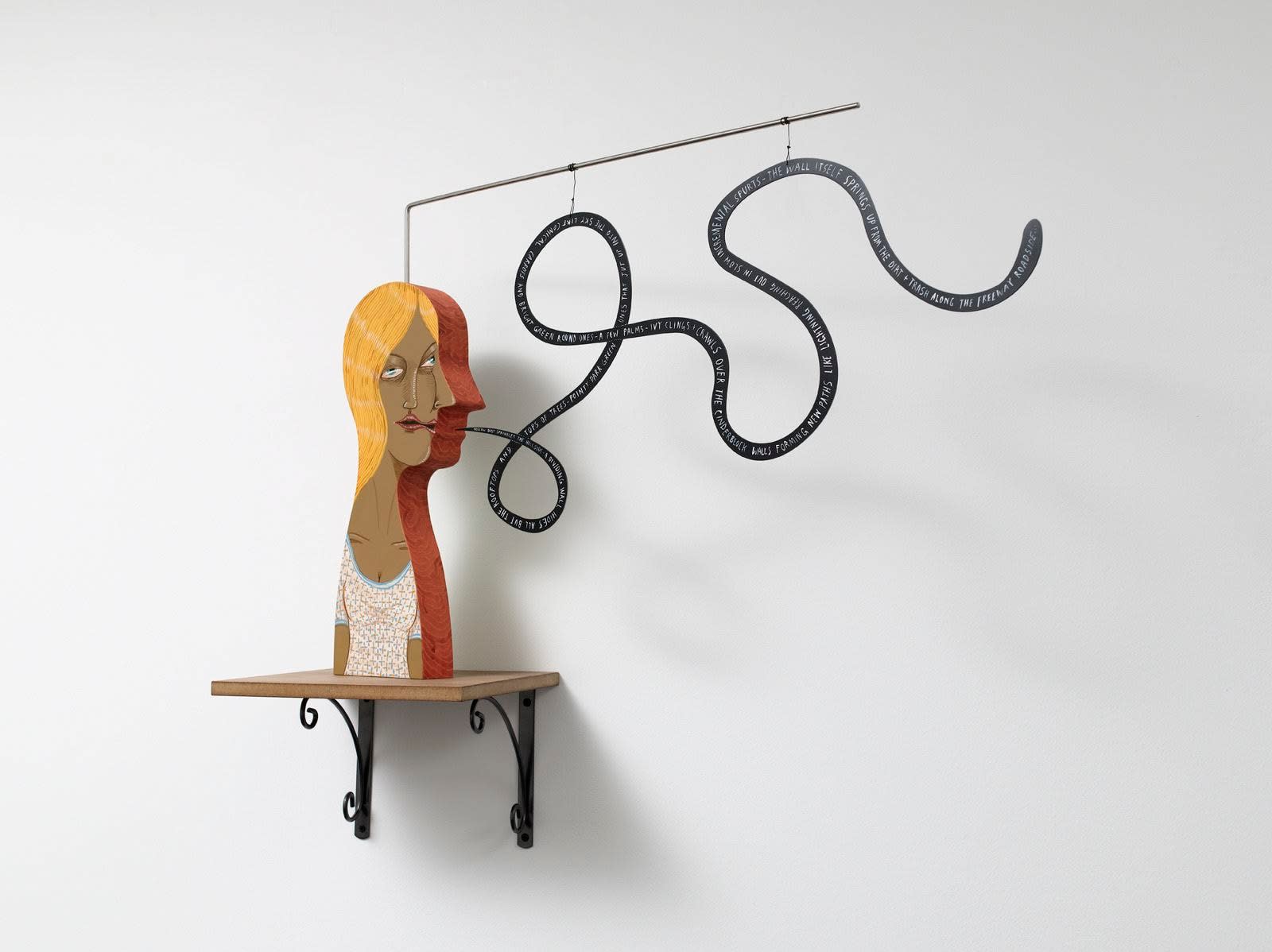 Ed Templeton, Two faces are better (lay axe to root), 2008