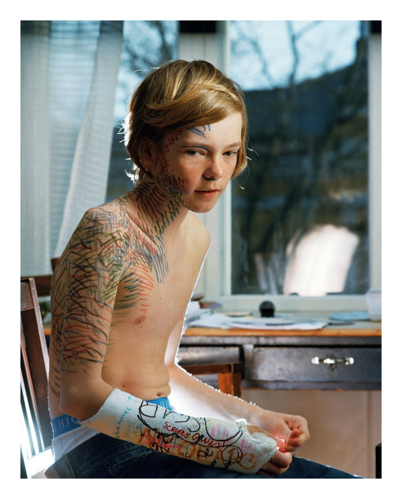 Torbjørn Rødland, Hands and Eyes. Portrait no. 1, 2008-2010