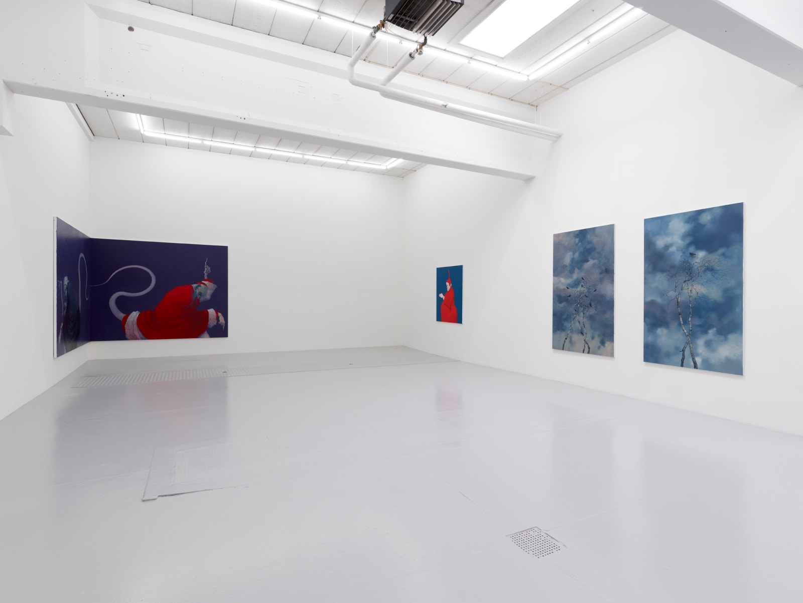 Michael Kvium, Interrupted Skypiece I, 2012