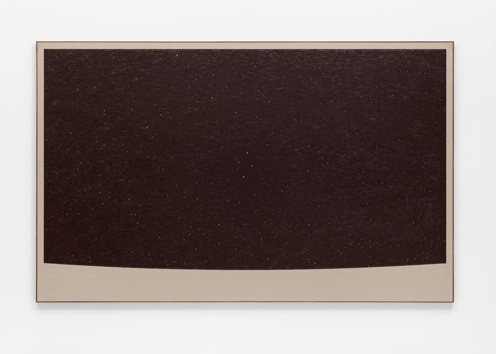 Paul Fägerskiöld, Gale Crater Mars. View East-South-East towards sunset and in direction of Earth. January 1 2100, 2021