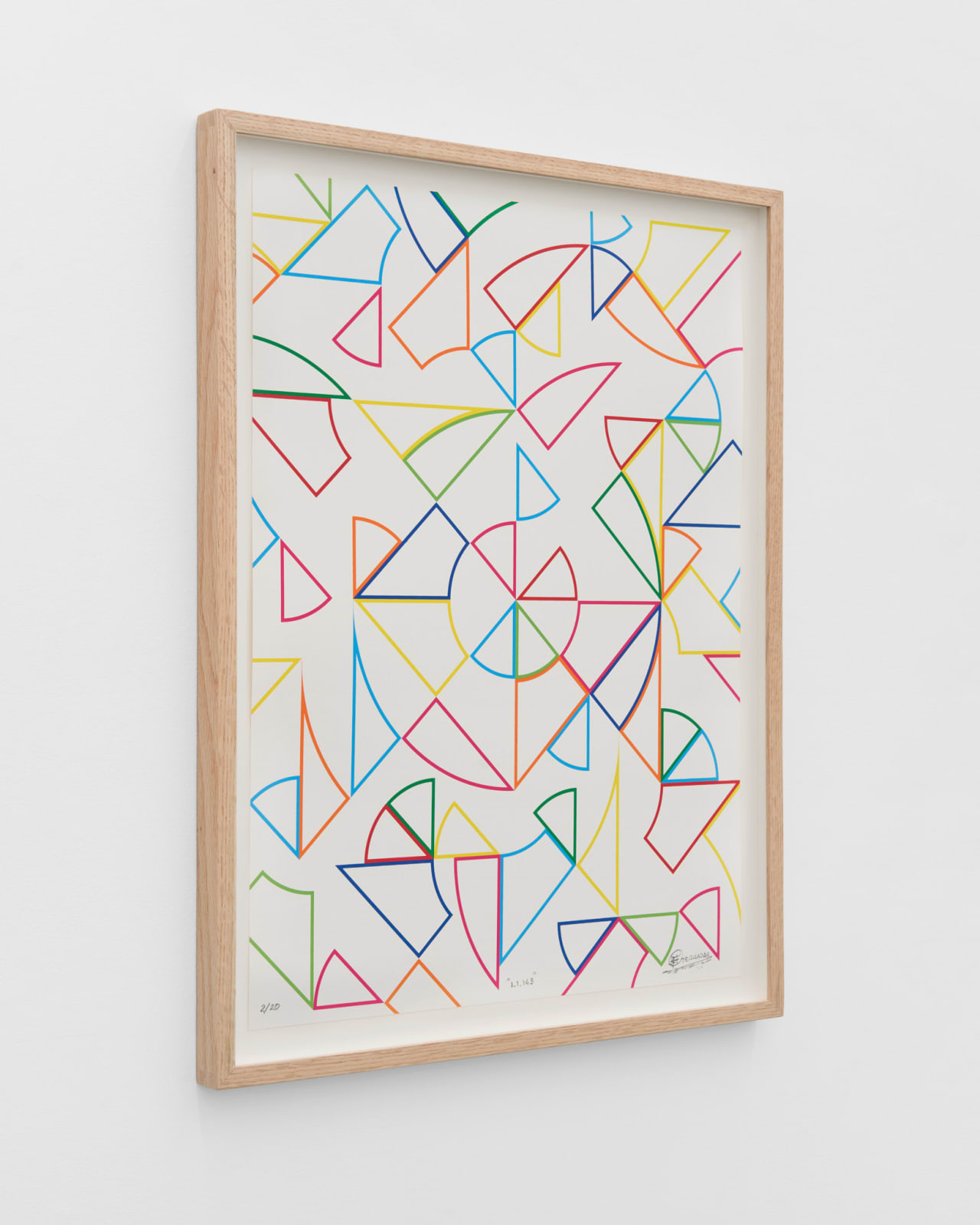 Eduardo Terrazas, 1.1.161S (1.1.161b, 1974) From the series: Possibilities of a Structure Subseries: Cosmos, 2025
