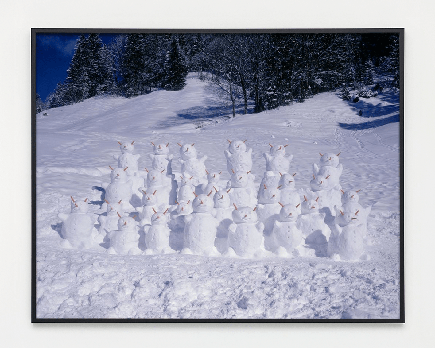 Olaf Breuning, Snowmen, 2006