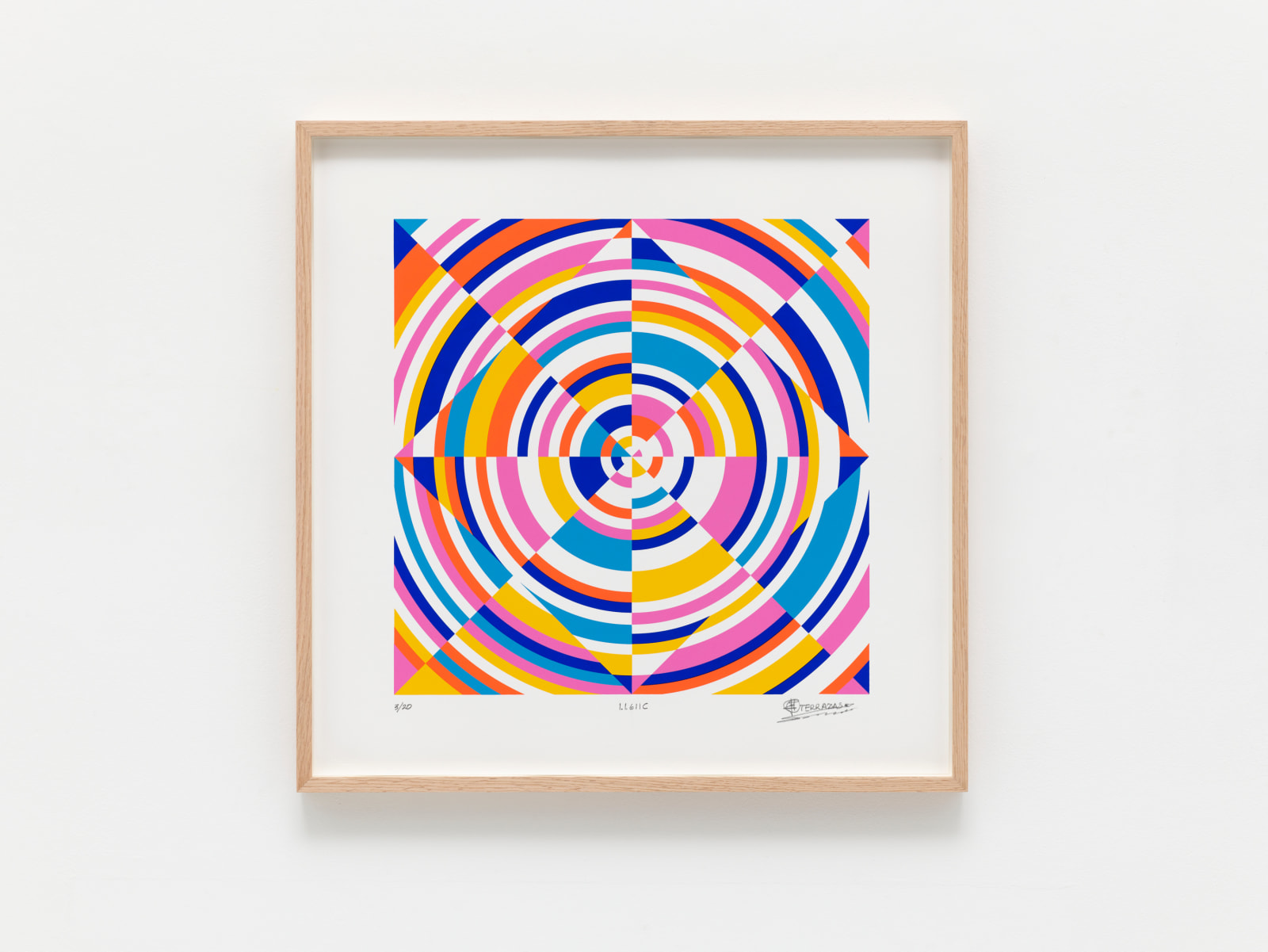 Eduardo Terrazas, 1.1.611 A From the series: Possibilities of a Structure Subseries: Cosmos, 2022