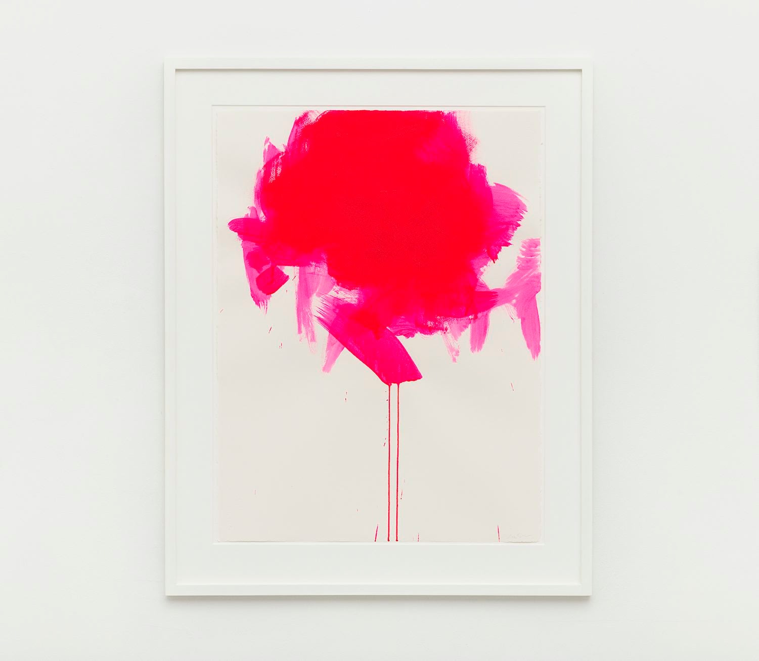 Gardar Eide Einarsson, Fluorescent Pink (Paper) X, 2015