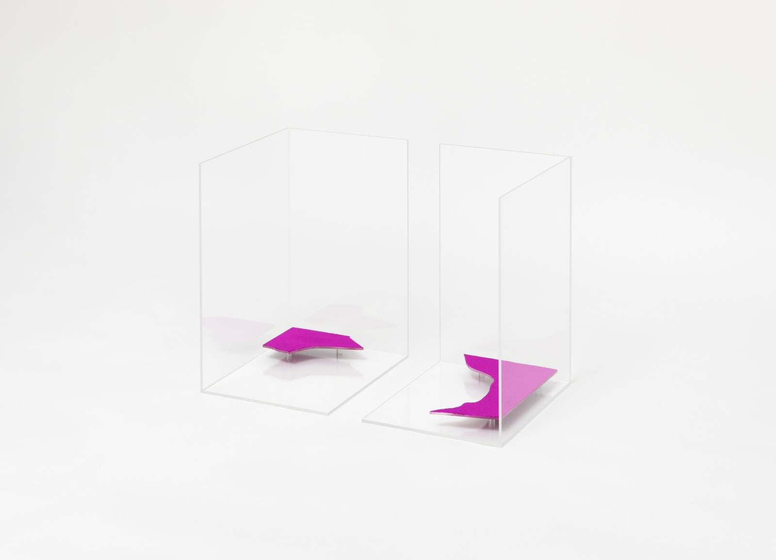 Charlotte Brüel, Invisible sculpture Bifurcated sculpture with pointed forms, 2022