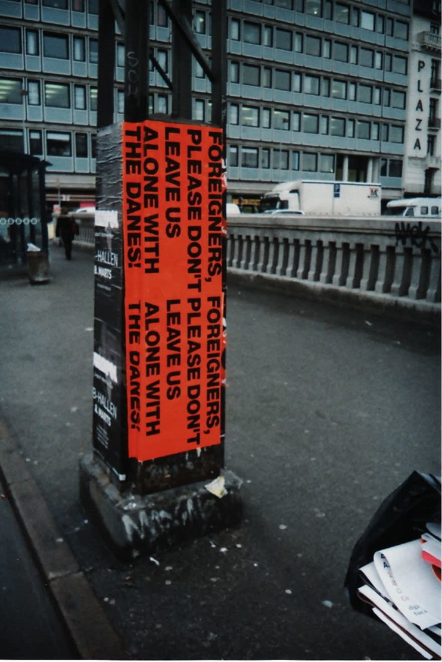 SUPERFLEX, FOREIGNERS PLEASE DON'T LEAVE US ALONE WITH THE DANES!, 2002