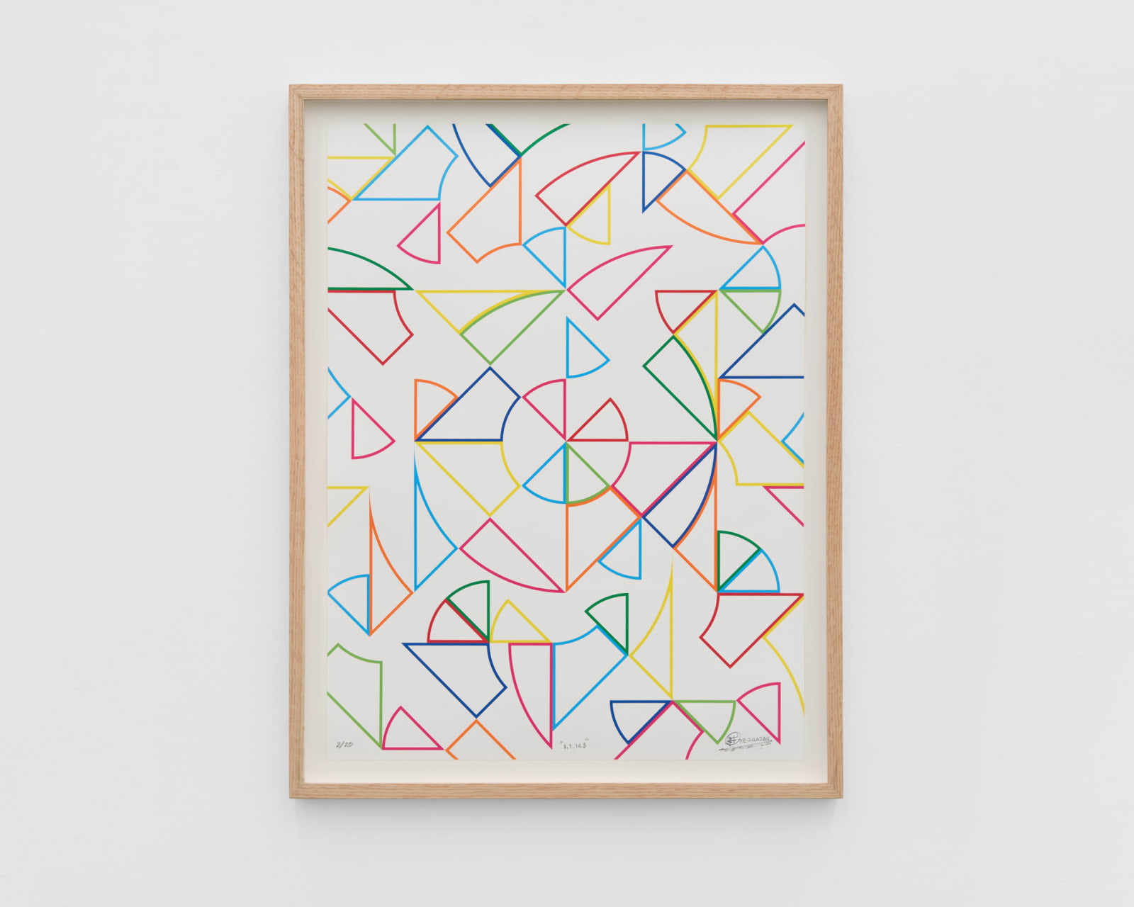 Eduardo Terrazas, 1.1.161S (1.1.161b, 1974) From the series: Possibilities of a Structure Subseries: Cosmos, 2025