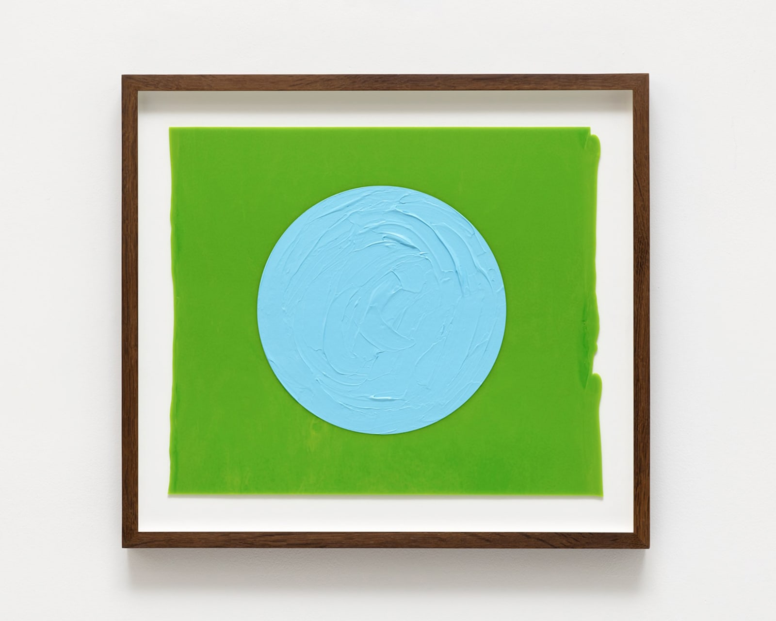 Mads Gamdrup, Untitled (green & light blue), 2024