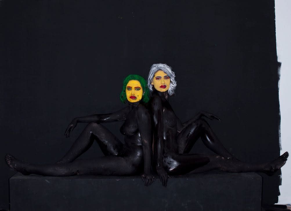 Olaf Breuning, Marilyn #8, 2010