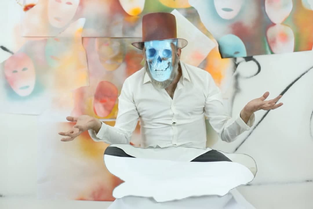 Carlos Amorales, Indian God Mask, 2021