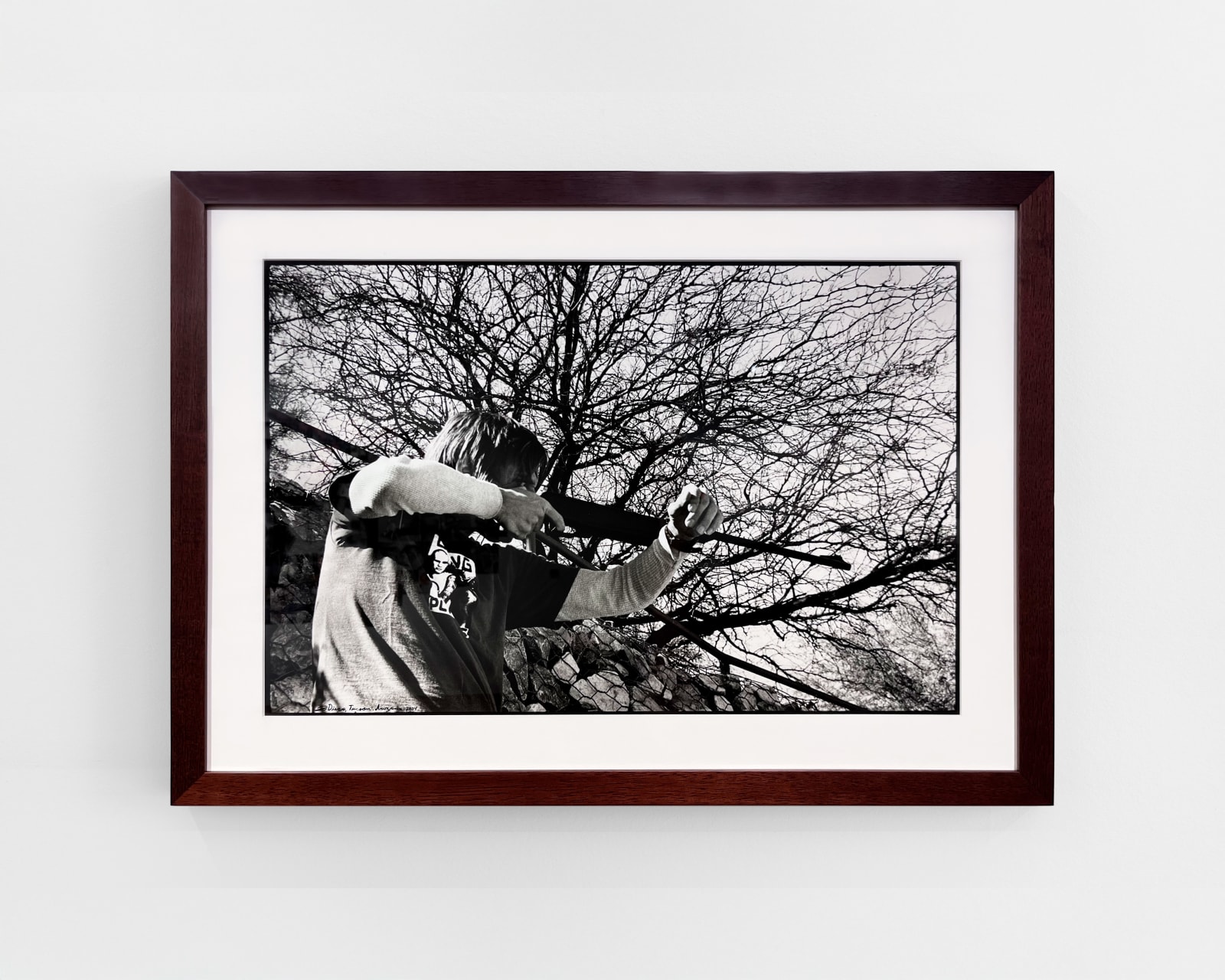 Ed Templeton, Diego shoots BB gun, Tucson, Arizona, 2003