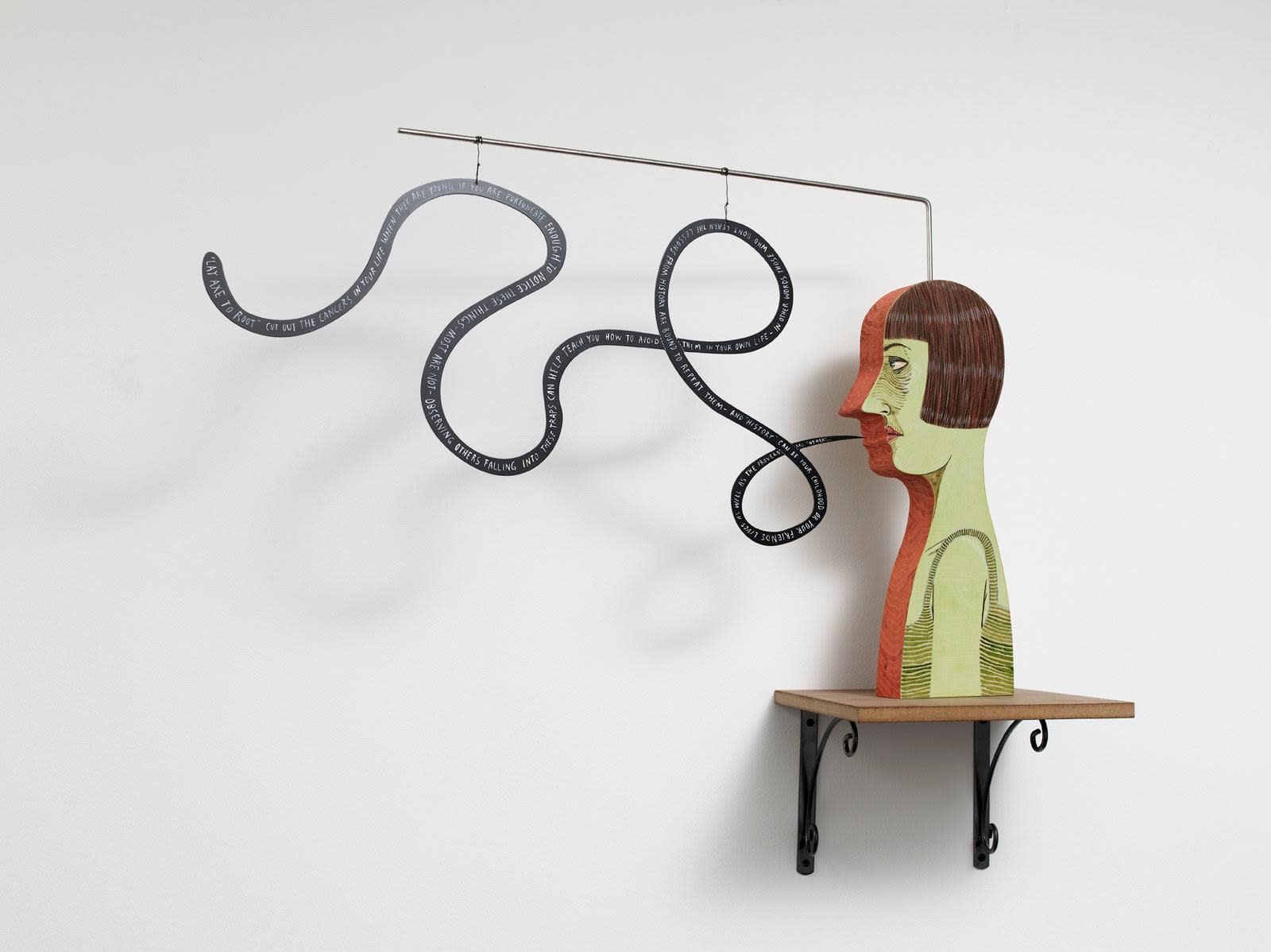 Ed Templeton, Two faces are better (lay axe to root), 2008