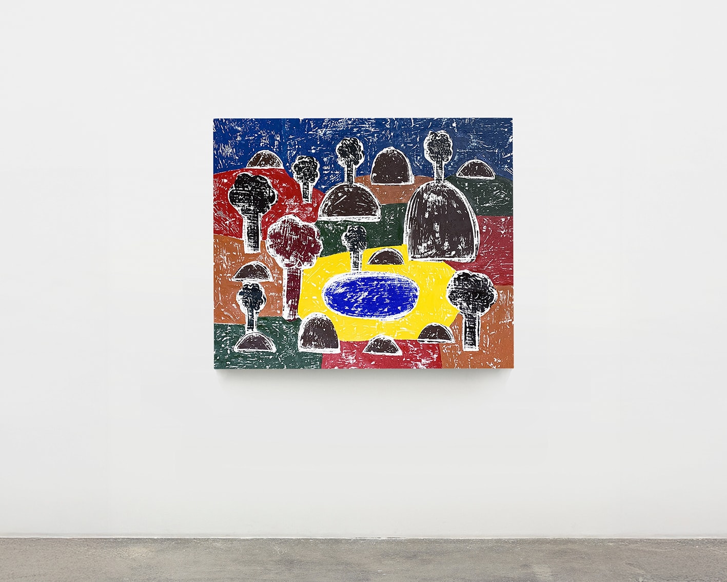 Olaf Breuning, Fall, 2020