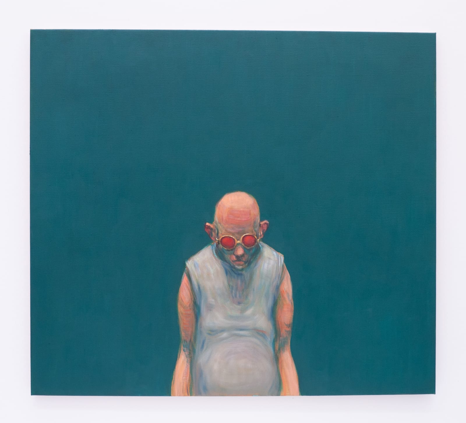 Michael Kvium, Red View, 2024