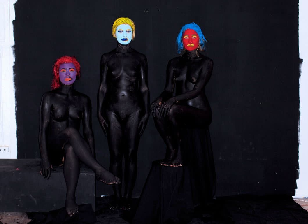 Olaf Breuning, Marilyn #7, 2010