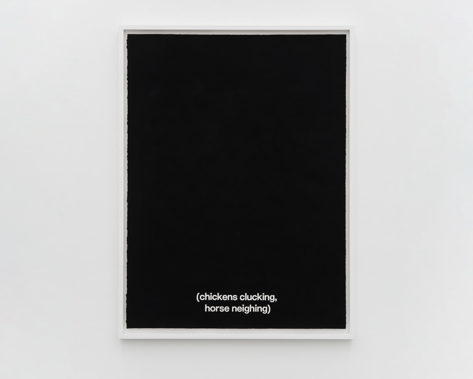 Gardar Eide Einarsson, chickens clucking, horse neighing, 2024