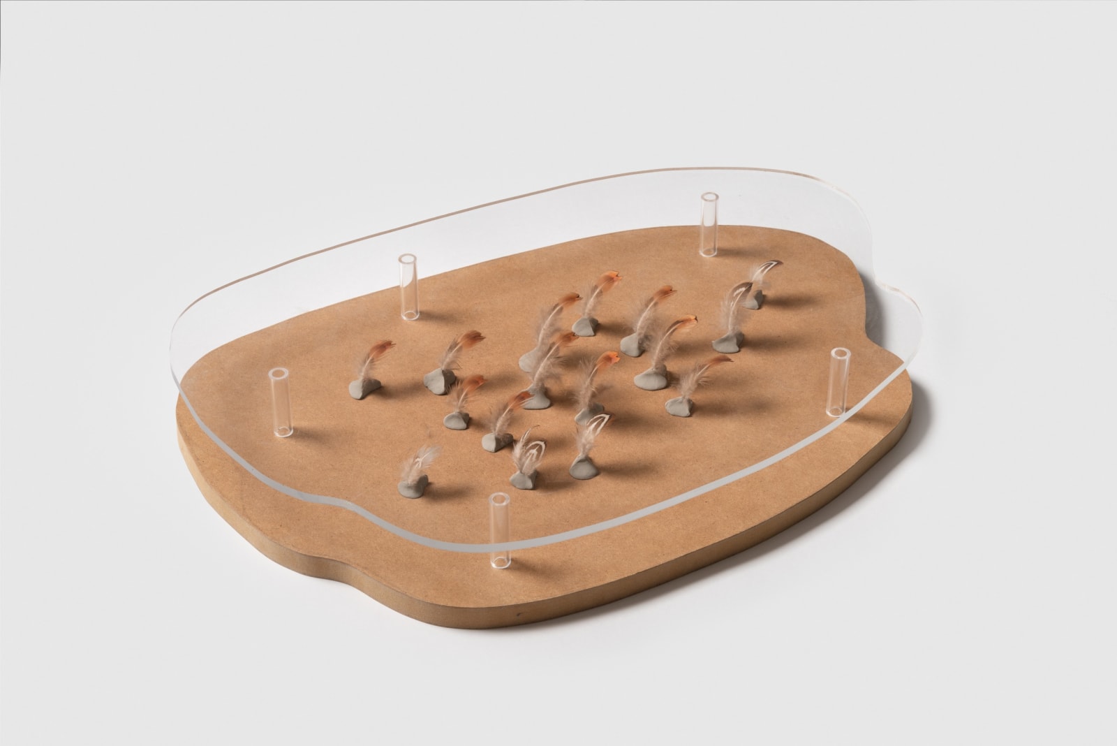 Charlotte Brüel, Haiku Object Army of downs on clay feet, 2012-2015