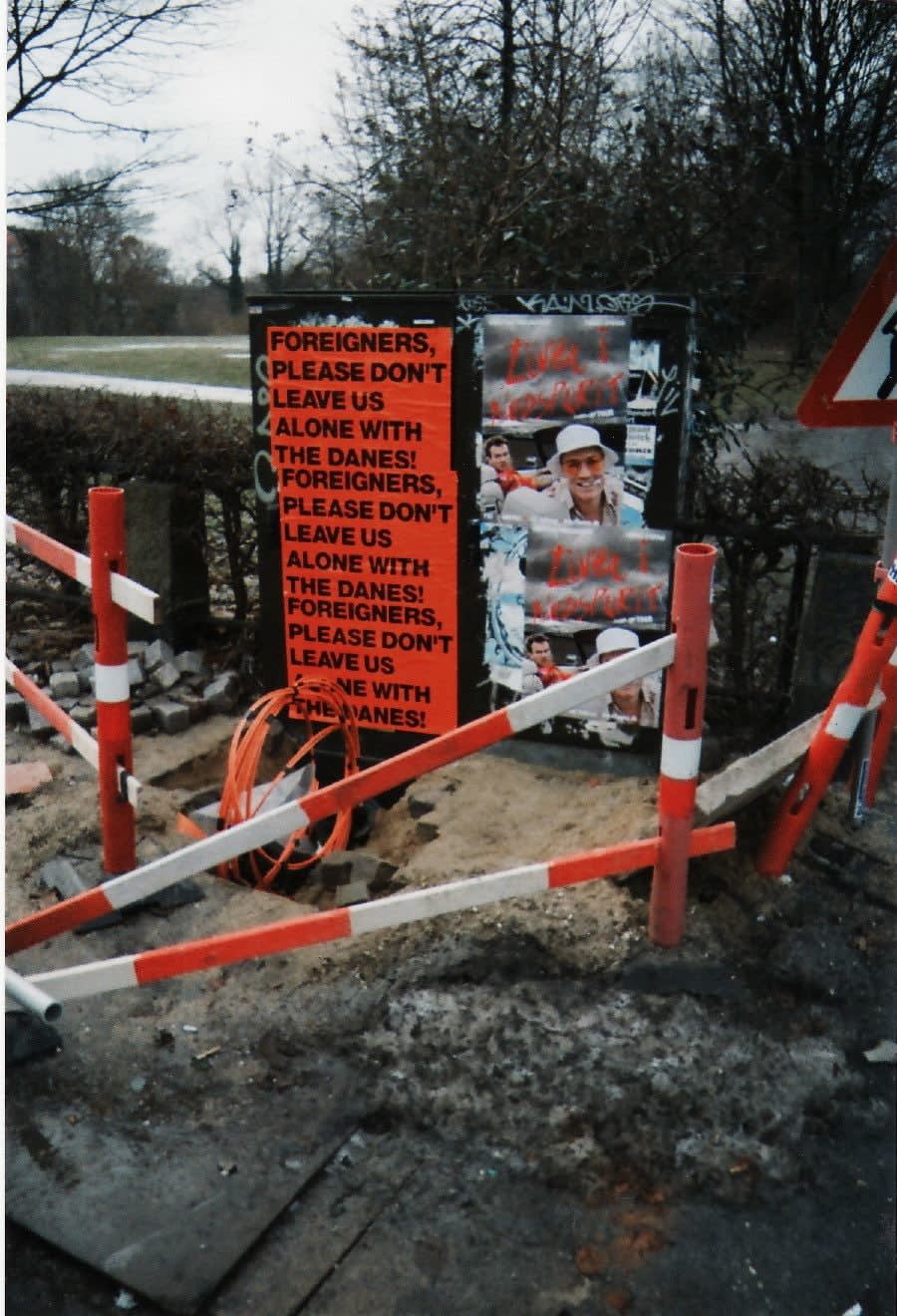SUPERFLEX, FOREIGNERS PLEASE DON'T LEAVE US ALONE WITH THE DANES!, 2002