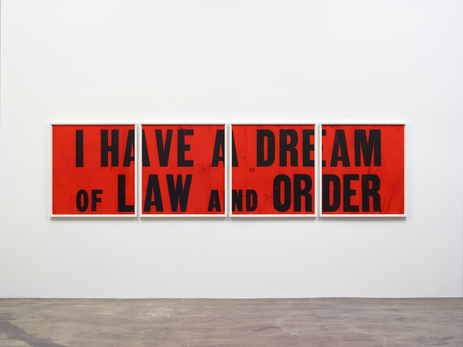 Gardar Eide Einarsson, I HAVE A DREAM OF LAW AND ORDER, 2018