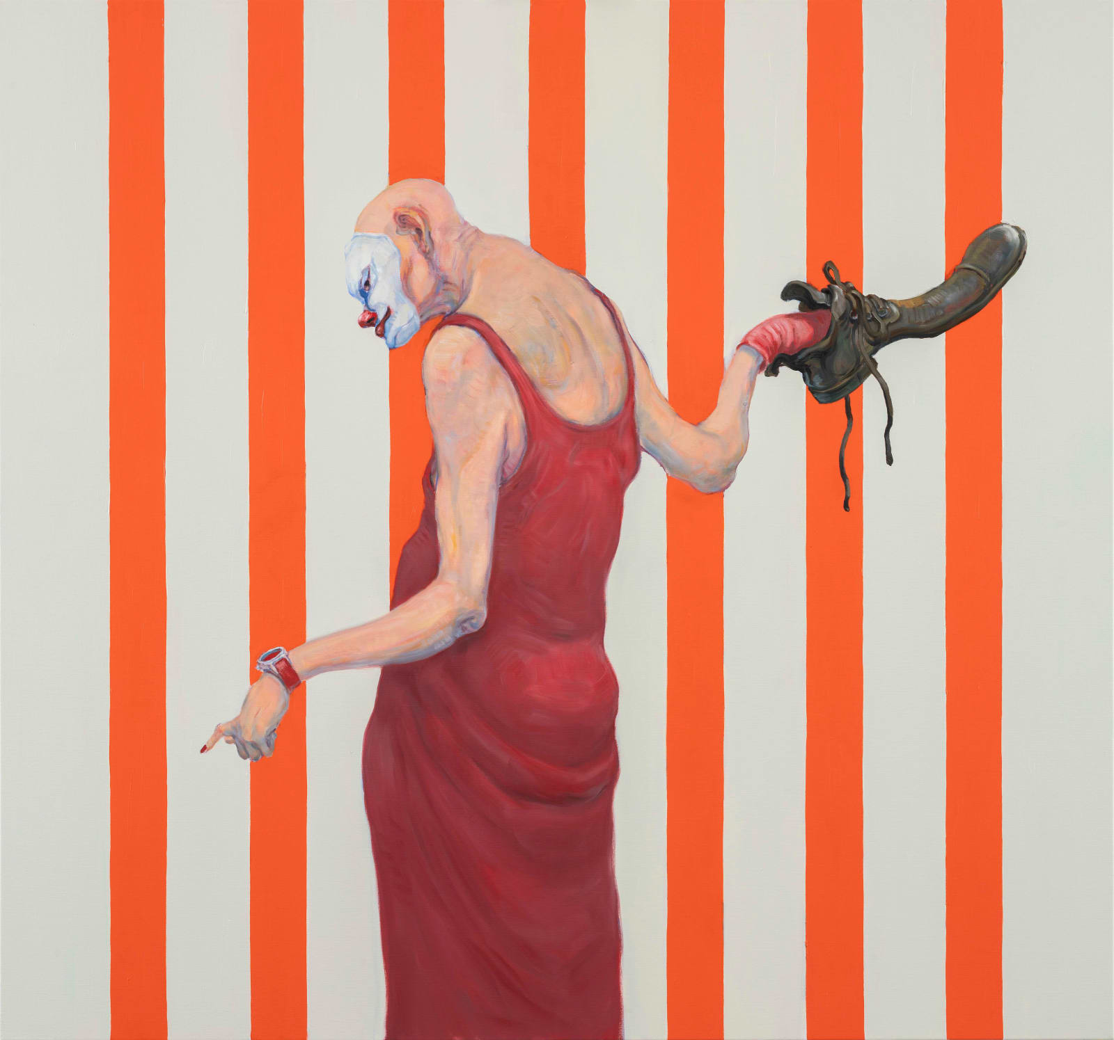 Michael Kvium, Pale Male Tale, 2019