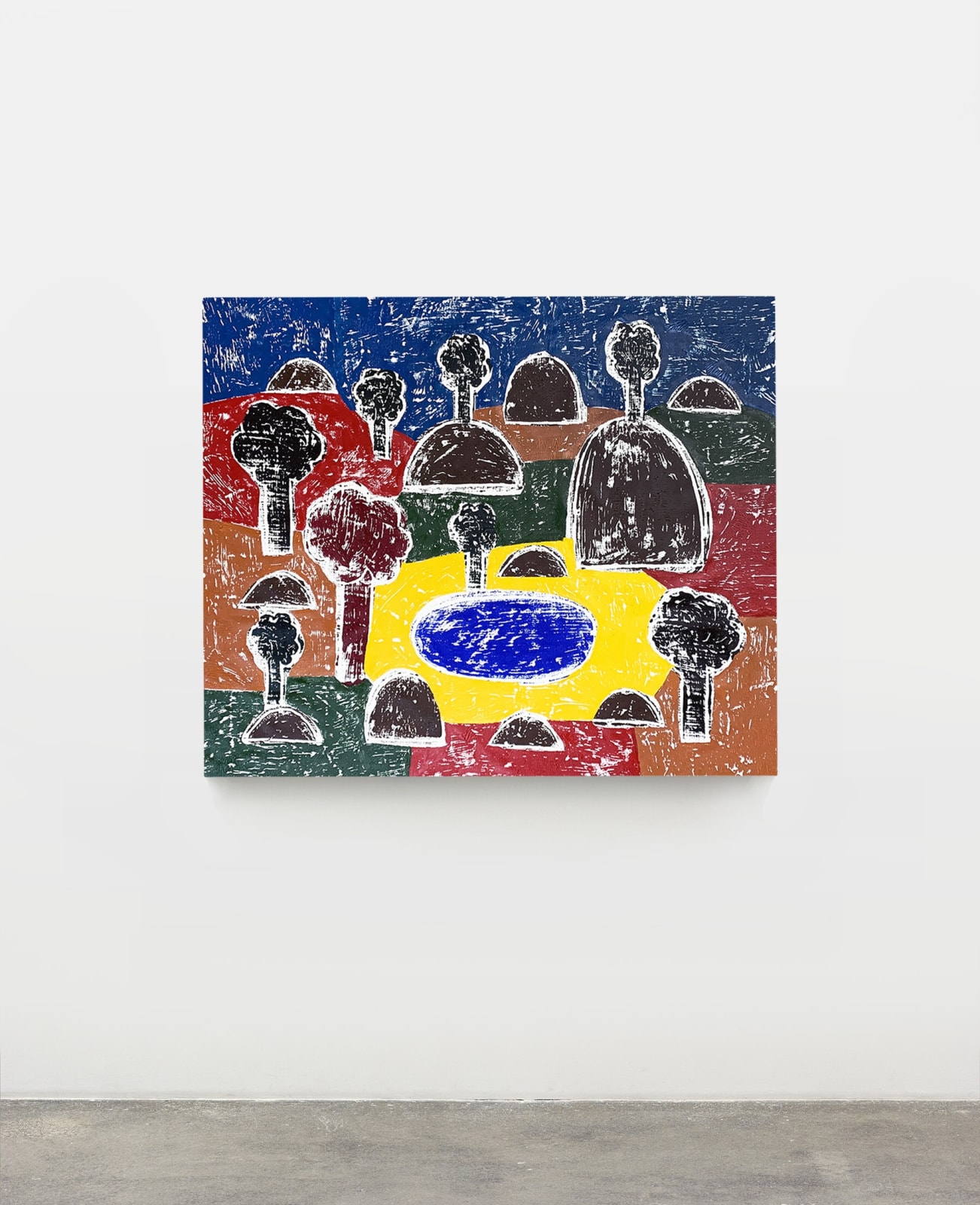 Olaf Breuning, Fall, 2020