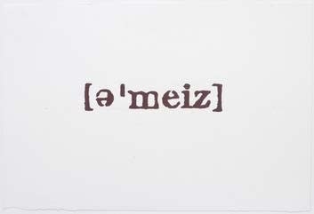 Birgir Andrésson, Noise from the Dictionary (amaze), 2005