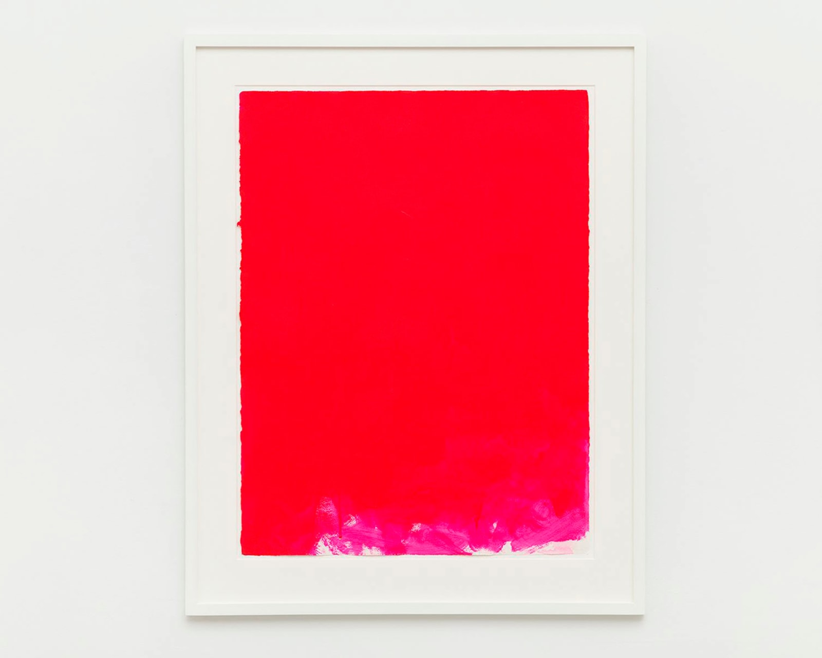 Gardar Eide Einarsson, Fluorescent Pink (Paper) IV, 2015