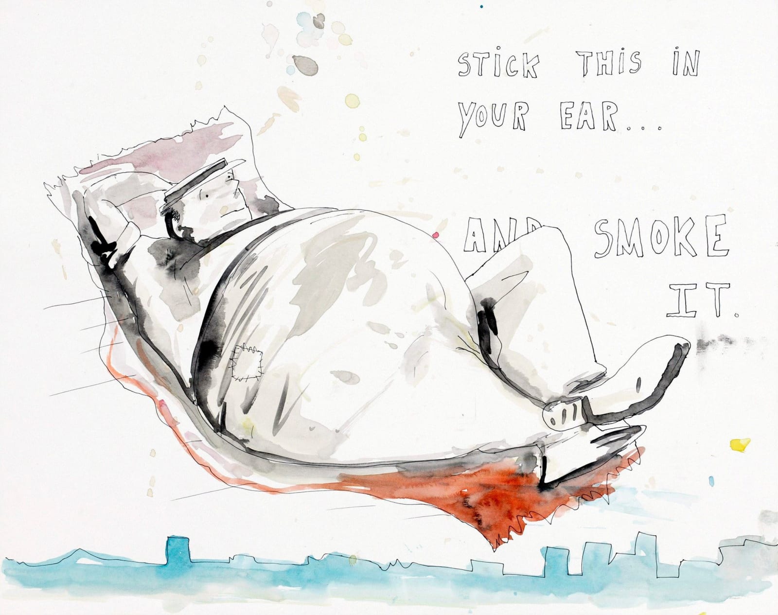 Thaddeus Strode, smoke, 2003