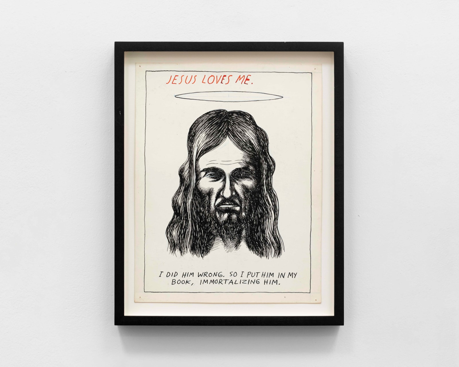 Raymond Pettibon, No Title (Jesus Loves Me), 1981