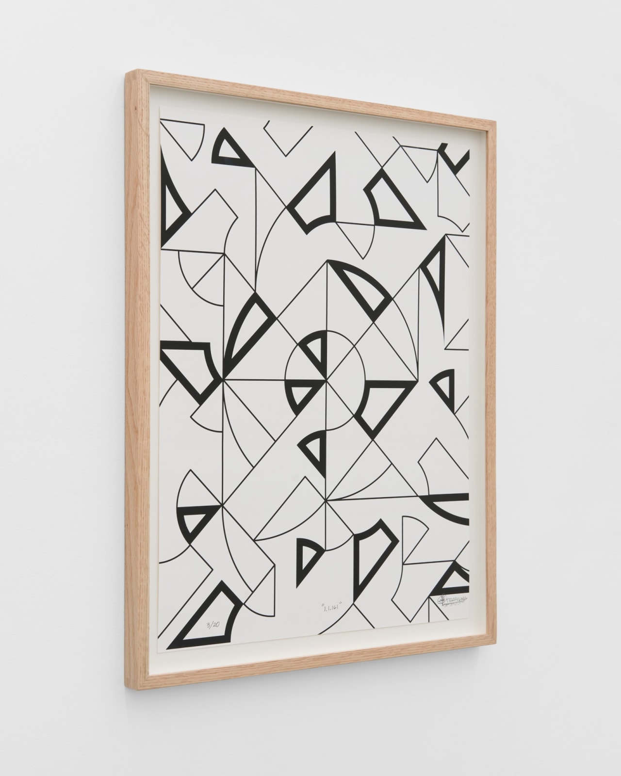 Eduardo Terrazas, 1.1.163S (1.1.163b, 1974) From the series: Possibilities of a Structure Subseries: Cosmos, 2025