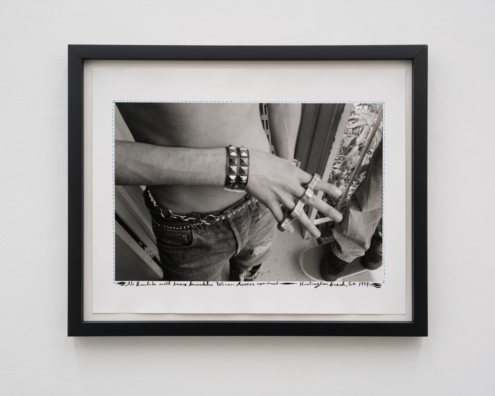 Ed Templeton, Ali Boulala with Brass Knuckles, Huntington Beach, 1999