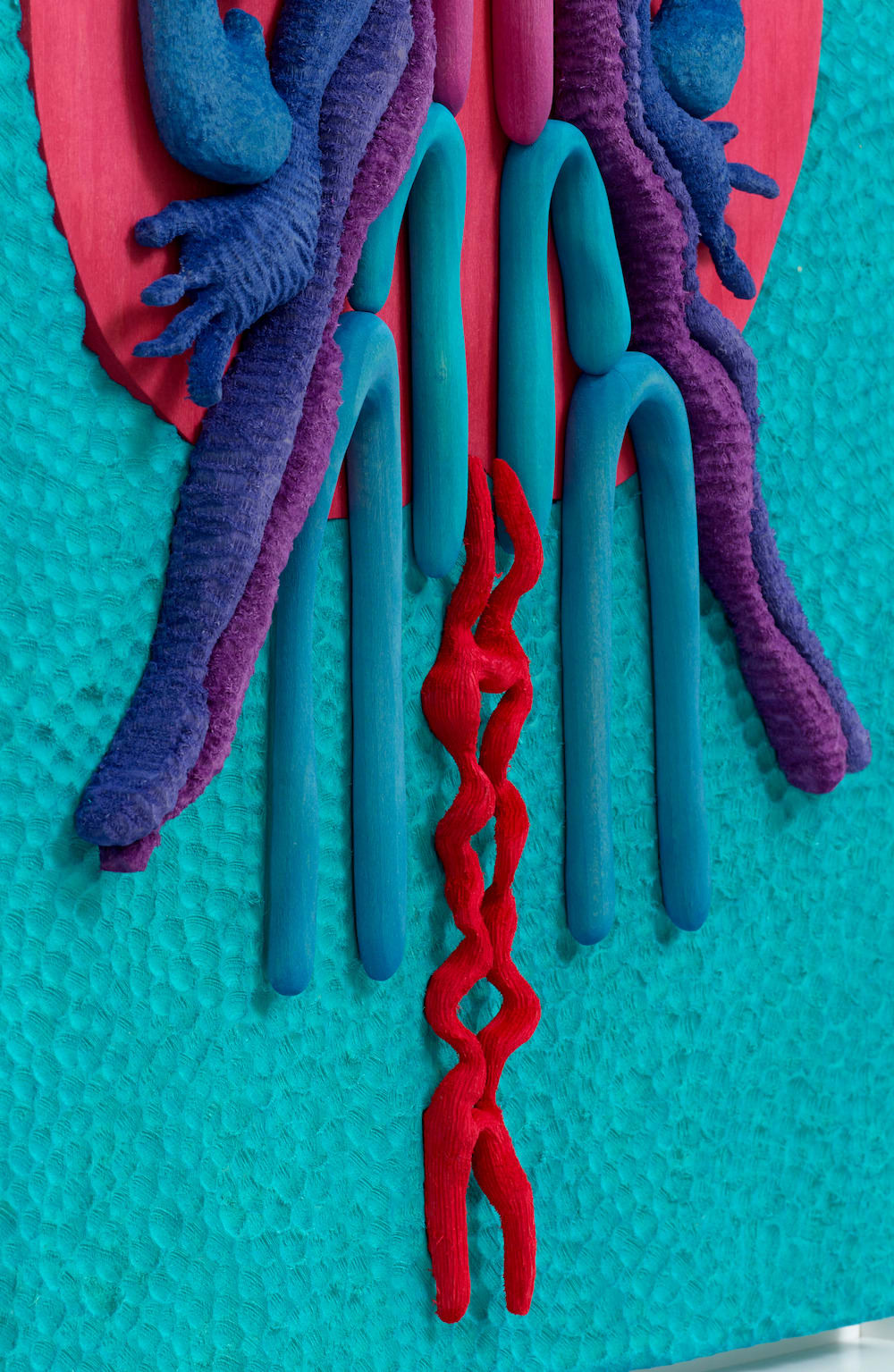 Matthew Ronay, On the Flowing Robes, 2022