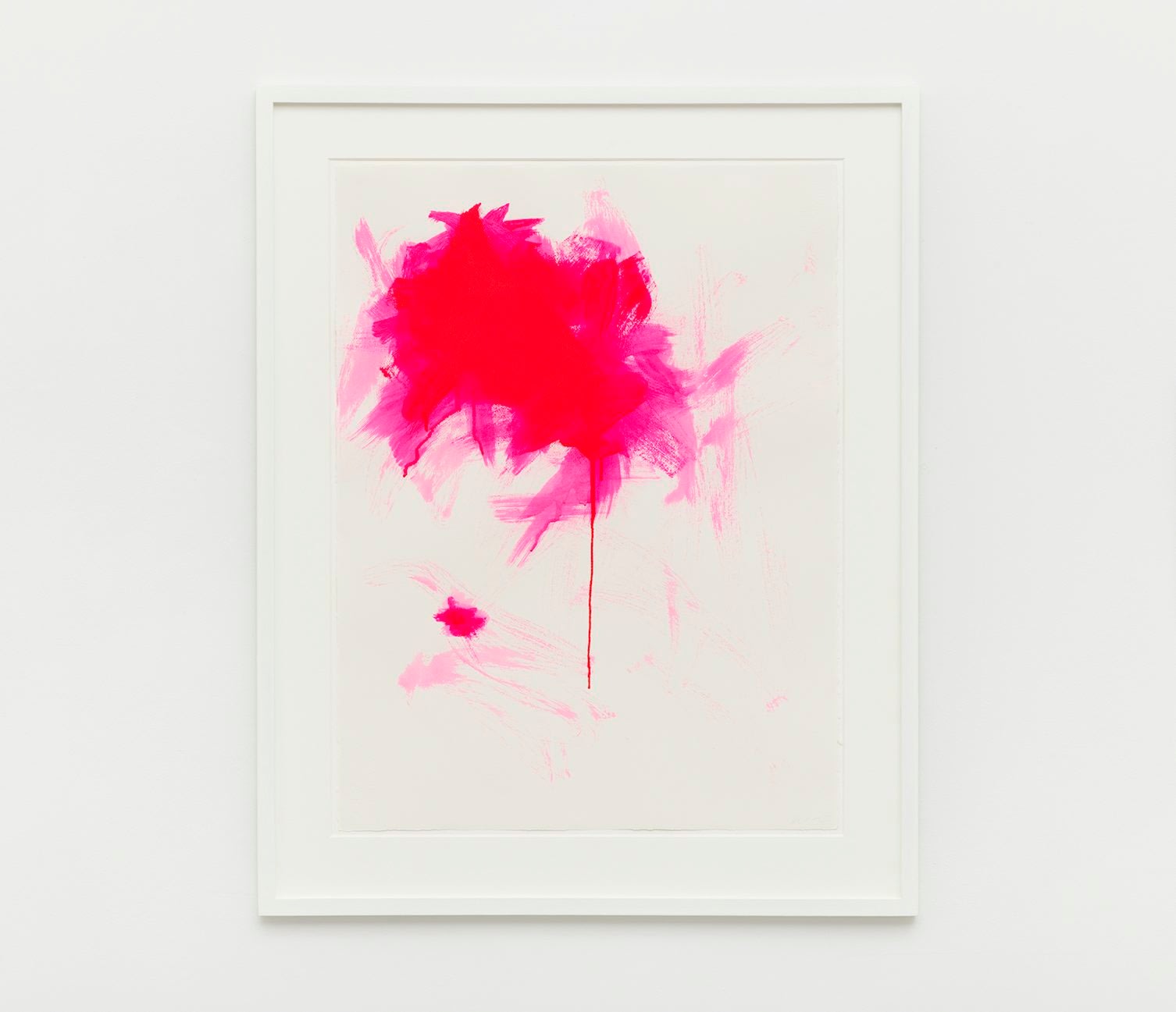 Gardar Eide Einarsson, Fluorescent Pink (Paper) VIII, 2015