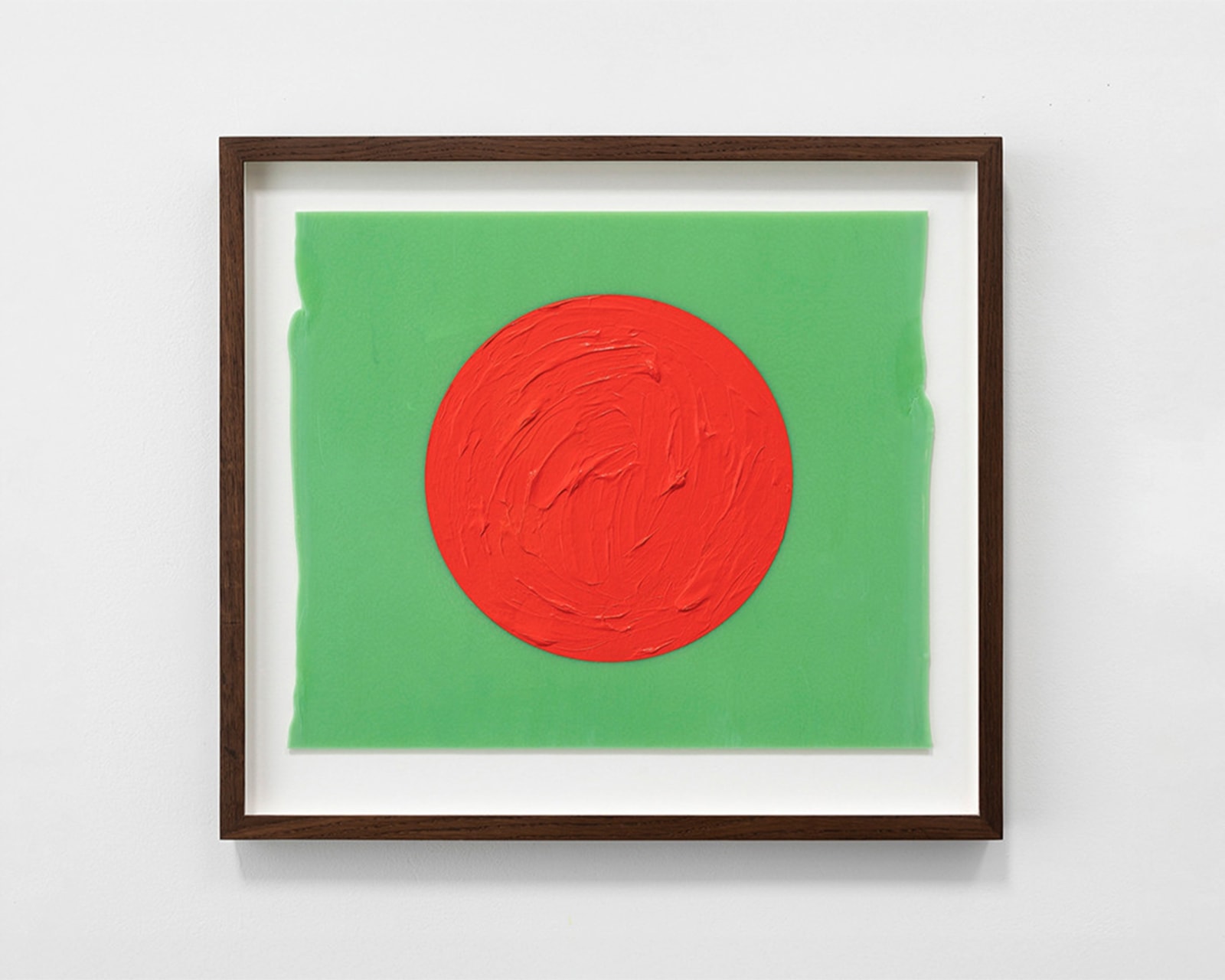 Mads Gamdrup, Untitled (green & red), 2023