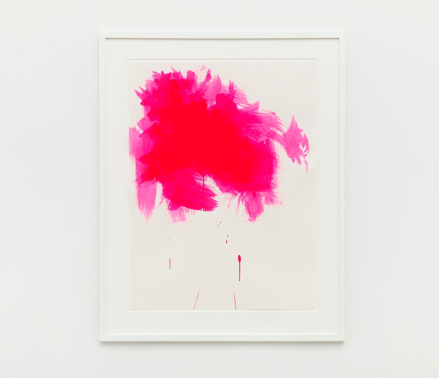 Gardar Eide Einarsson, Fluorescent Pink (Paper) III, 2015