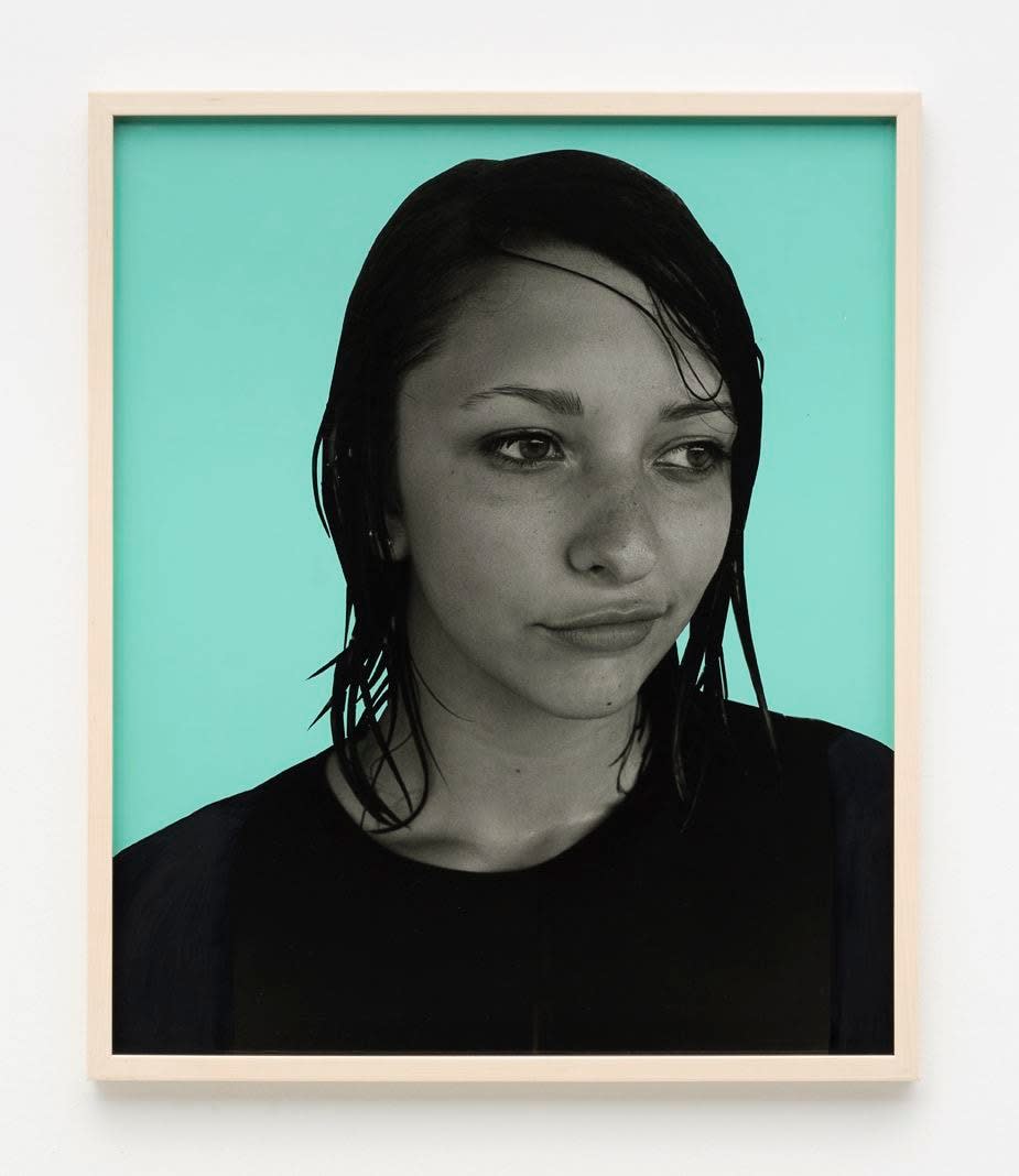 Ed Templeton, Broken Arrow Girl Light Blue, 2013