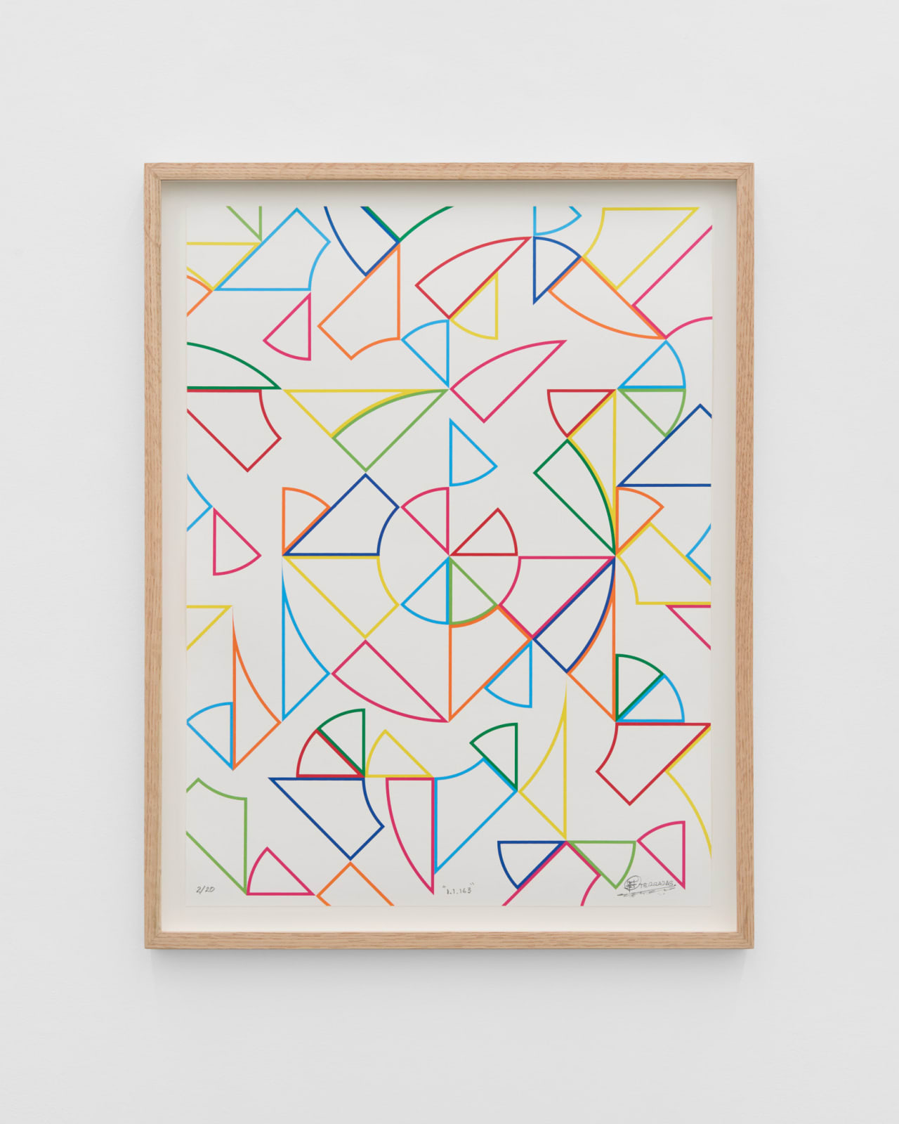 Eduardo Terrazas, 1.1.161S (1.1.161b, 1974) From the series: Possibilities of a Structure Subseries: Cosmos, 2025