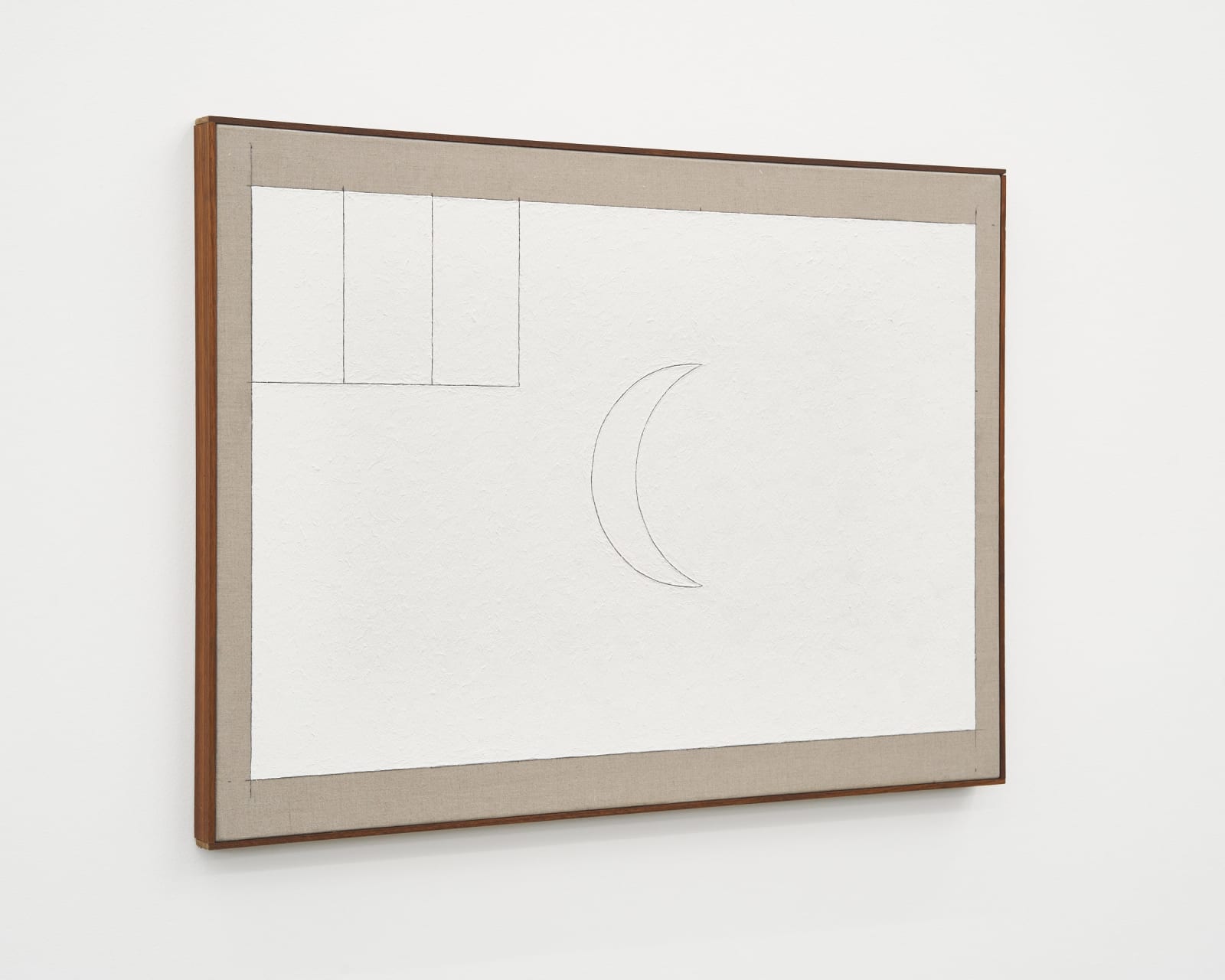 Paul Fägerskiöld, Untitled (White Flag), 2018