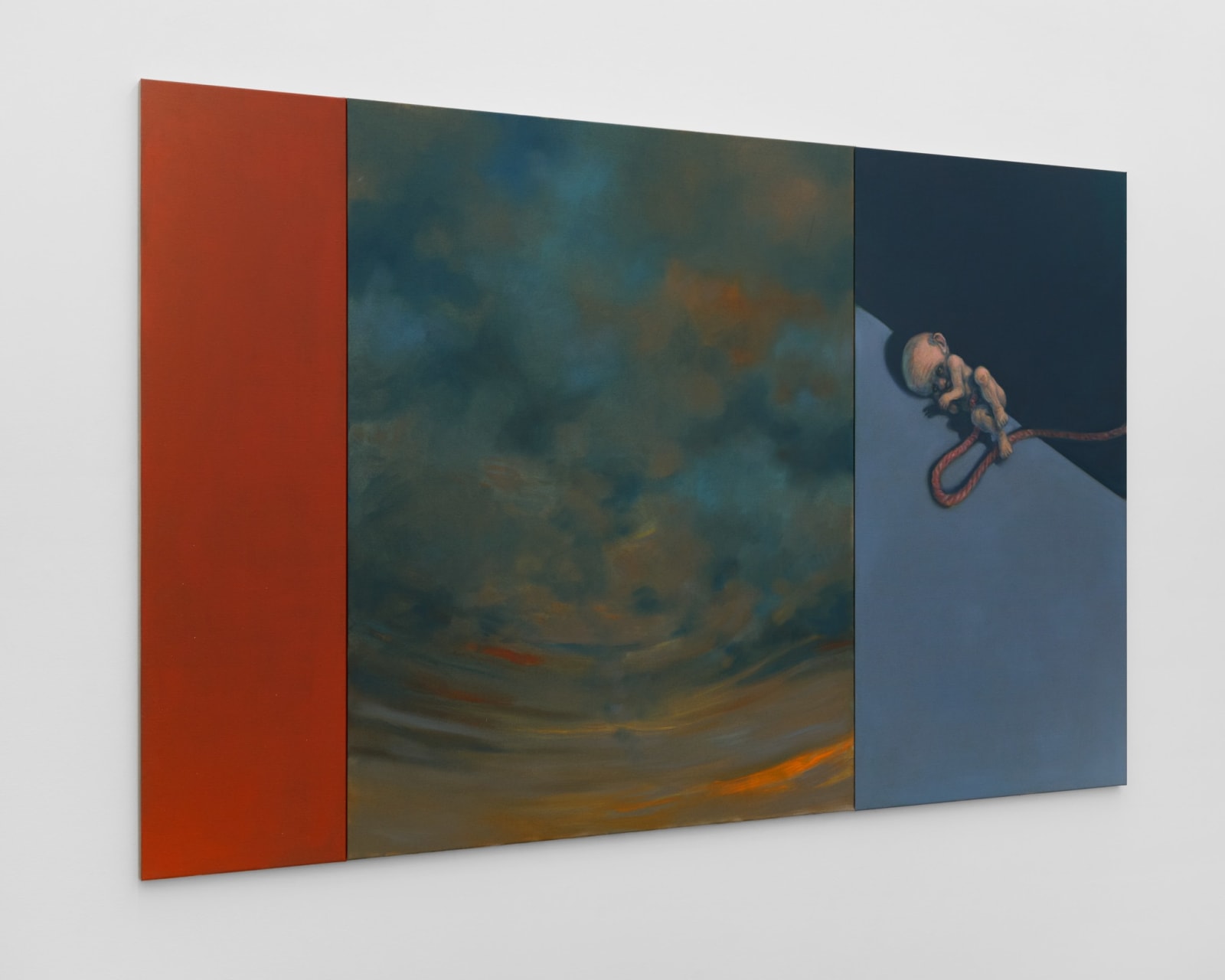 Michael Kvium, Silent Land I, 2025