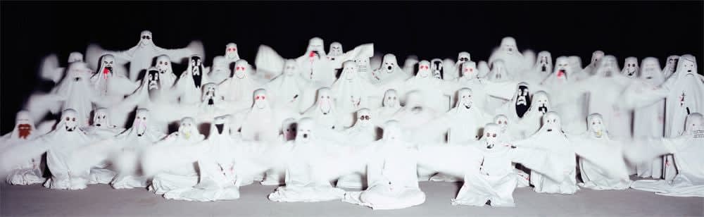 Olaf Breuning, “Ghosts”, 2003