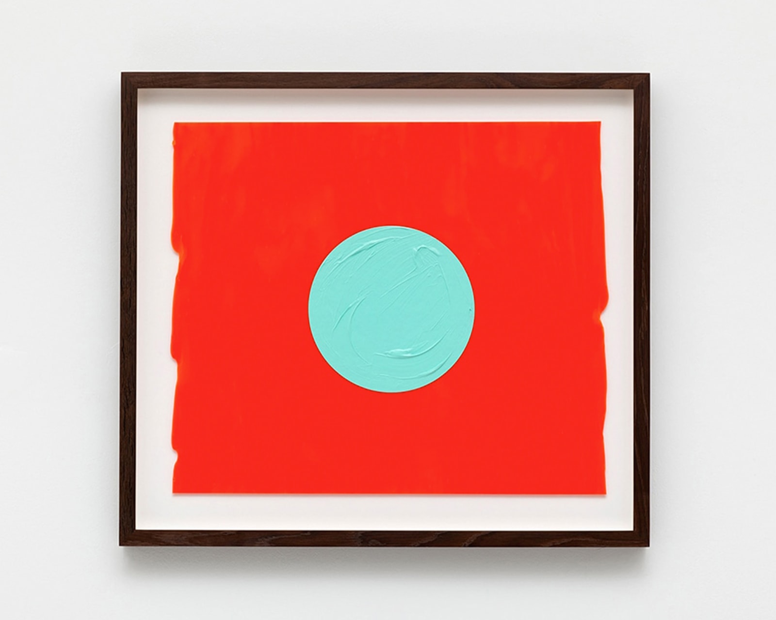 Mads Gamdrup, Untitled (red & light green), 2022