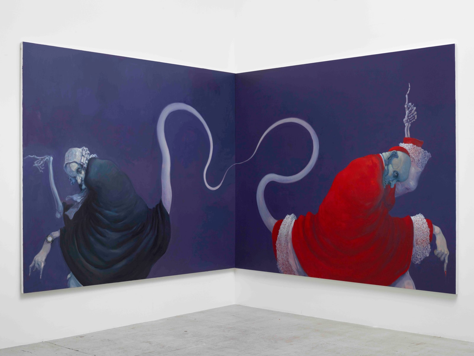 Michael Kvium, Tail to Tail, 2012